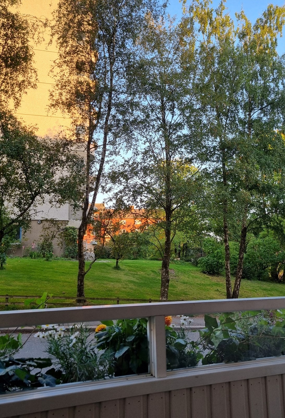 Hyggelig utsyn mot fine grøntområder. Selgers private bilde. Galleribilde