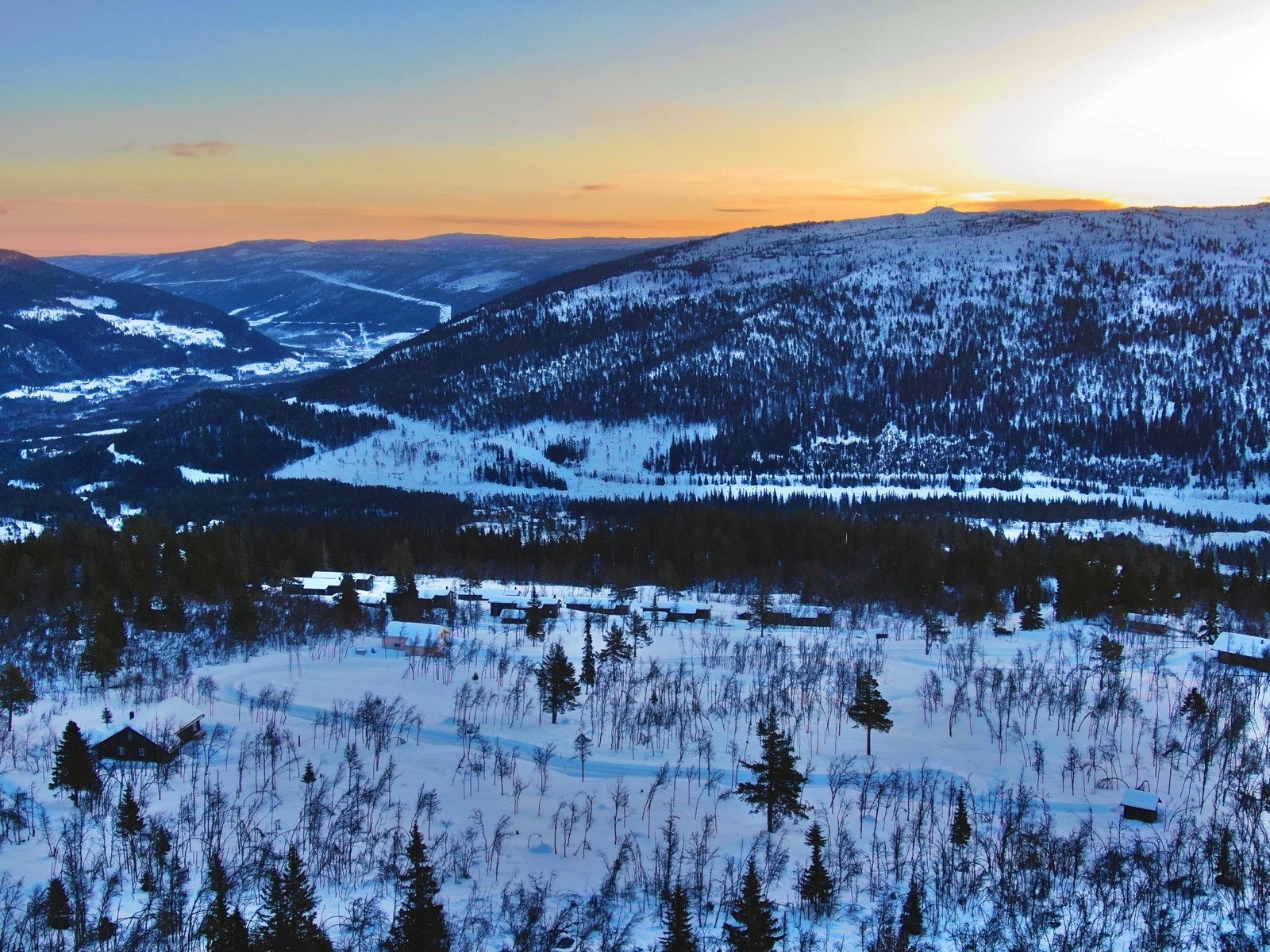 Et nydelig skue. Galleribilde