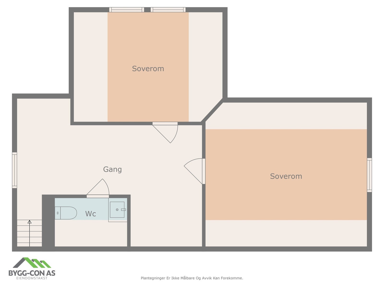 Planløsning loft Galleribilde