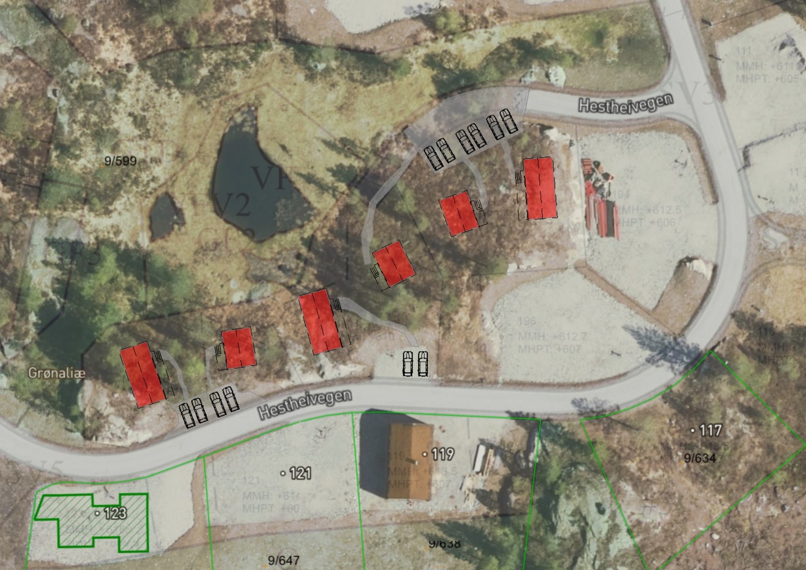 Tomteområde Galleribilde