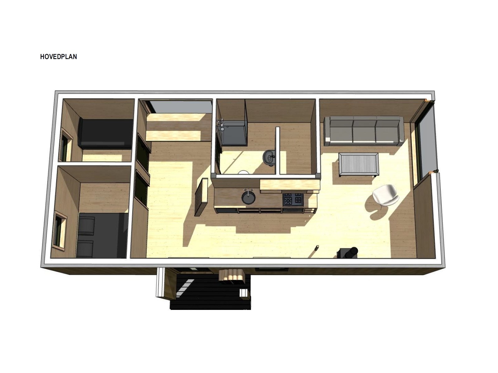 Planløsning 1 Etasje Galleribilde