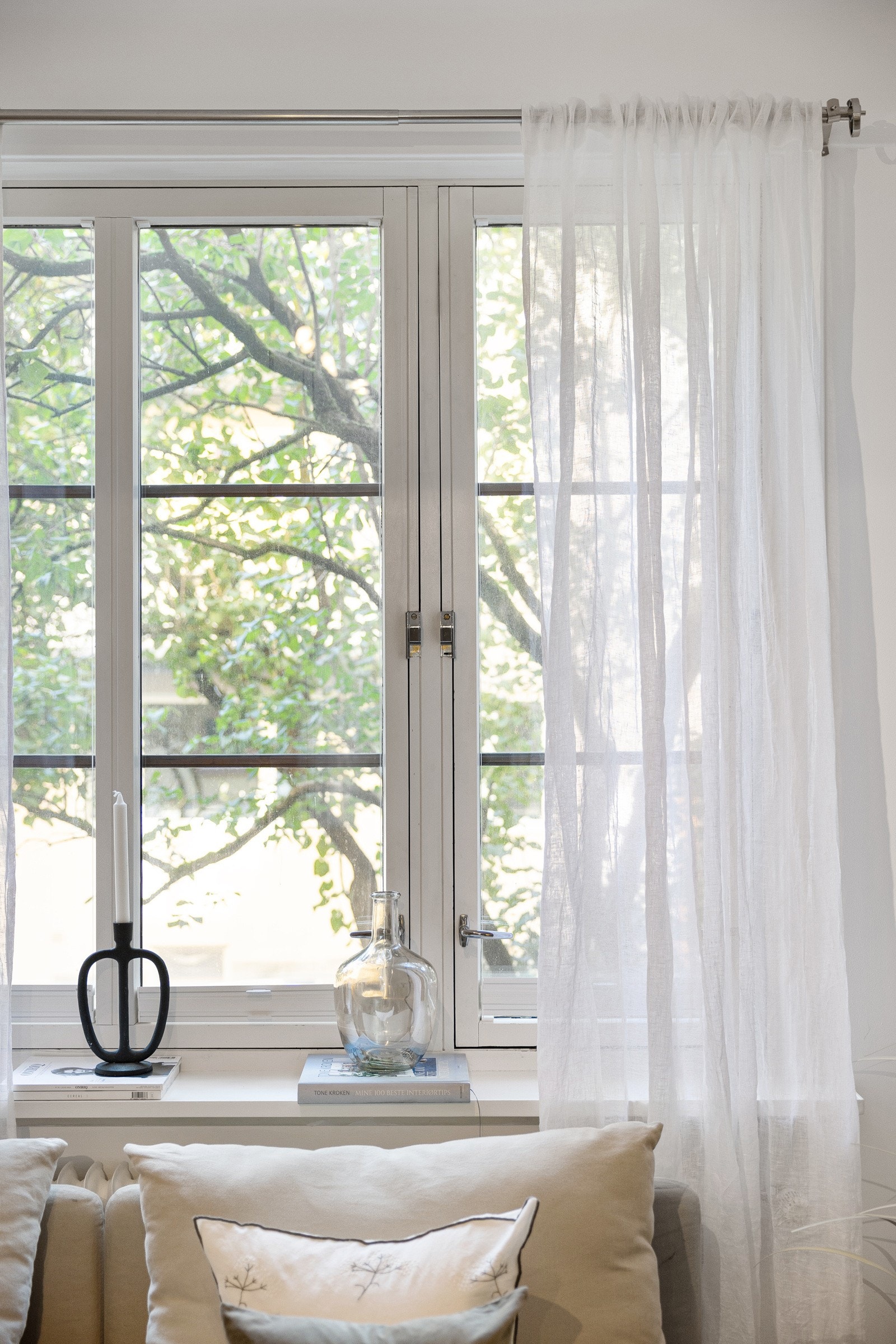 Store, flotte vindusflater Galleribilde