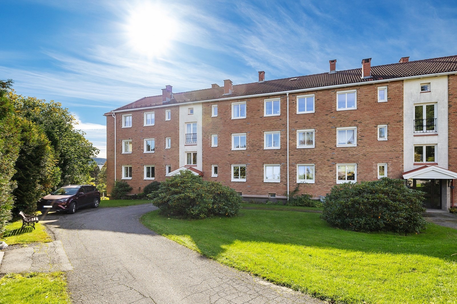 Pene fasader og hyggelige fellesområder Galleribilde