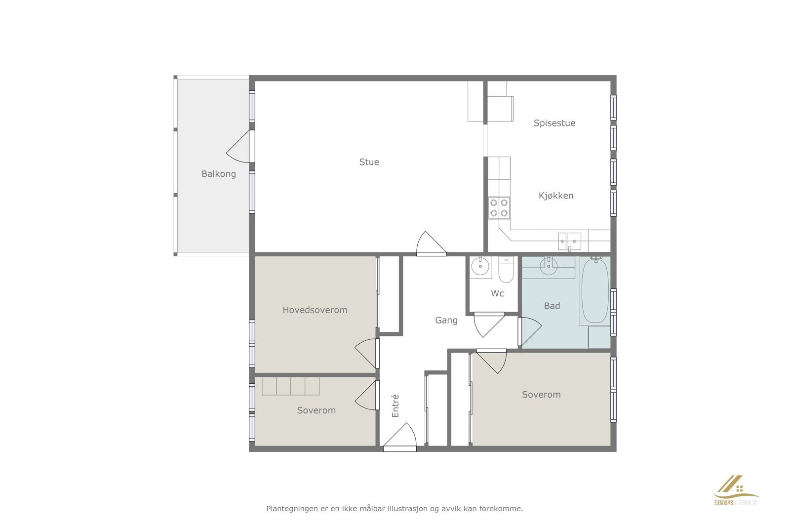 Plantegning. Galleribilde