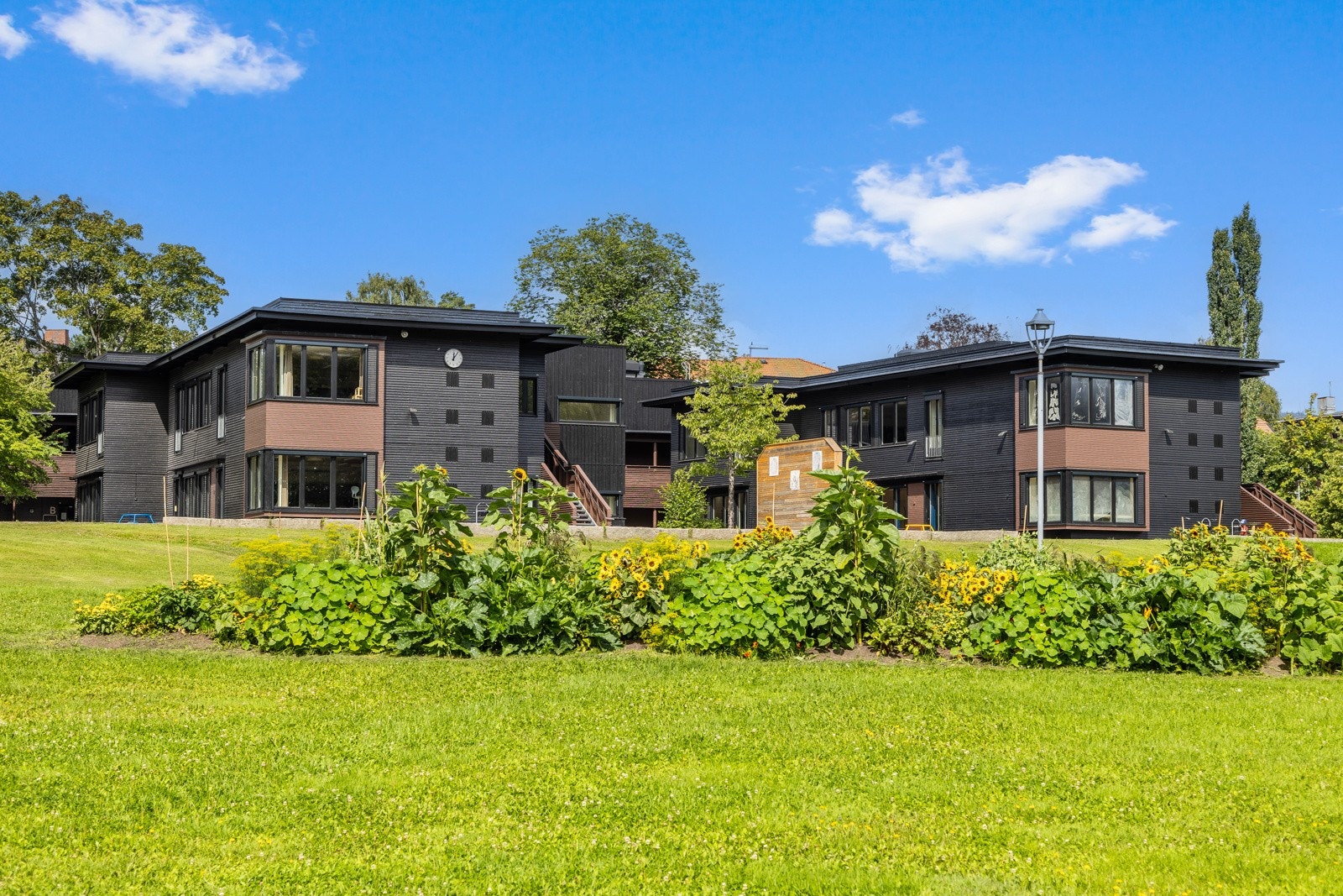 Populære Skøyen skole er kun en kort og bilfri gåtur fra leiligheten. Galleribilde