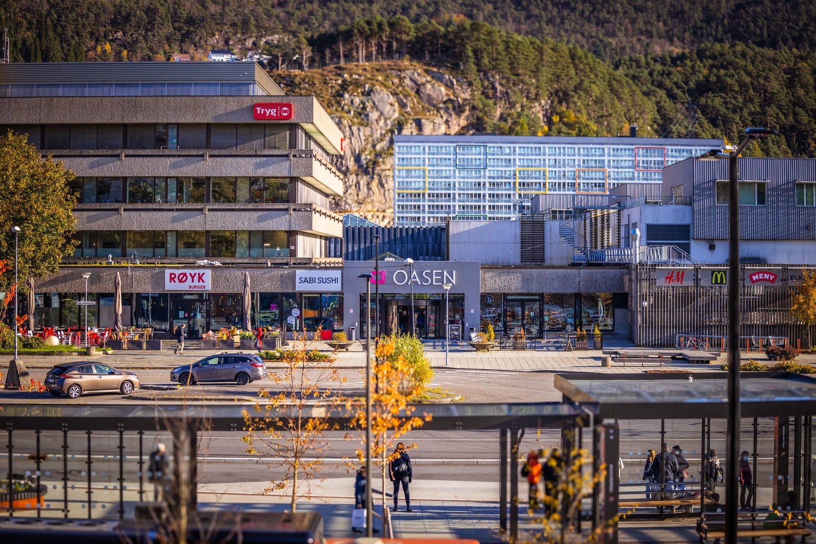 Oasen får minutter fra boligen med hvor man får dekket alle dagligdagse gjøremål Galleribilde