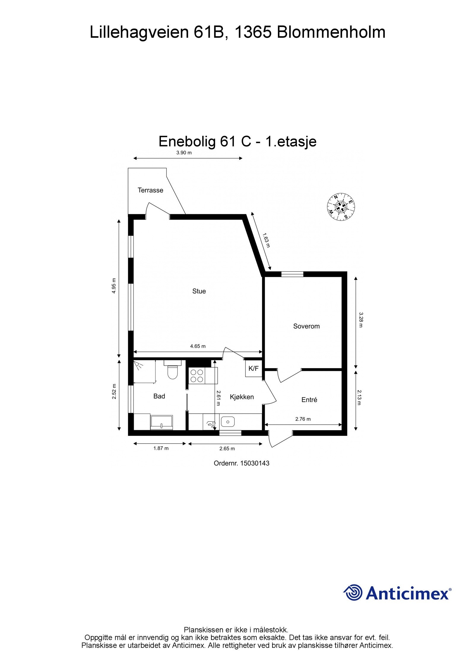Plantegning 61C. Galleribilde