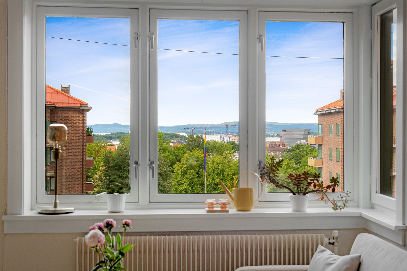 Kaja A. Fossberg ønsker velkommen til Galgeberg 3F Galleribilde