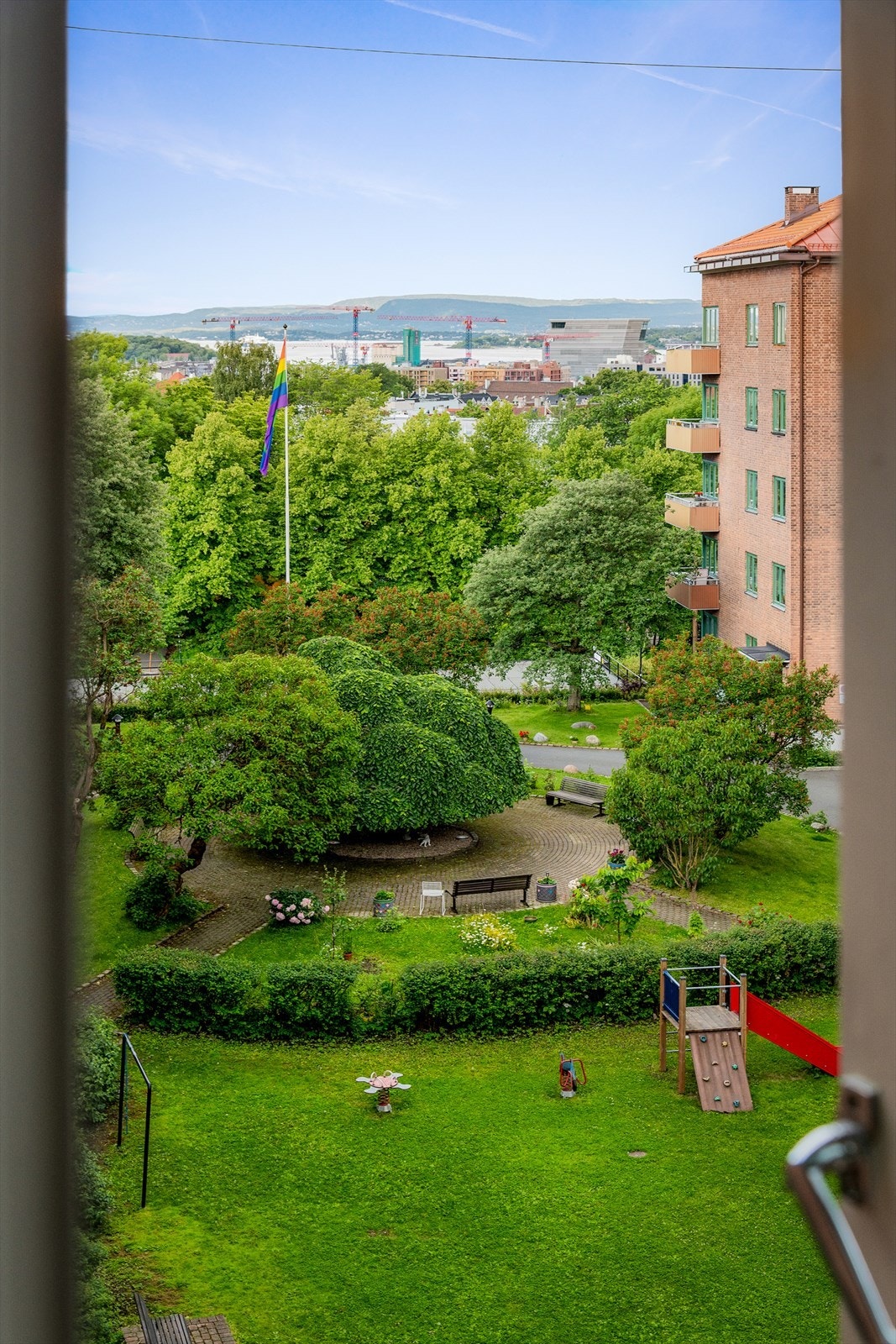 Herlig utsikt. Galleribilde