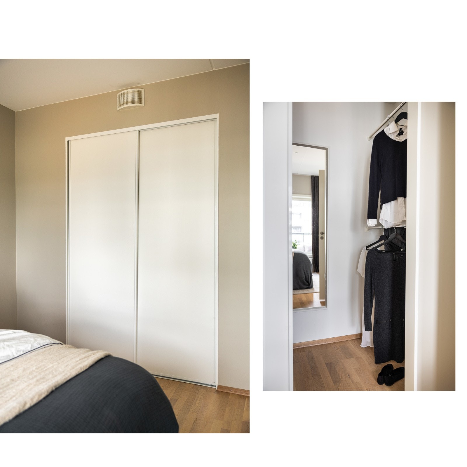 Hovedsoverommet er tilknyttet et walk-in closet med gode oppbevaringsmuligheter Galleribilde