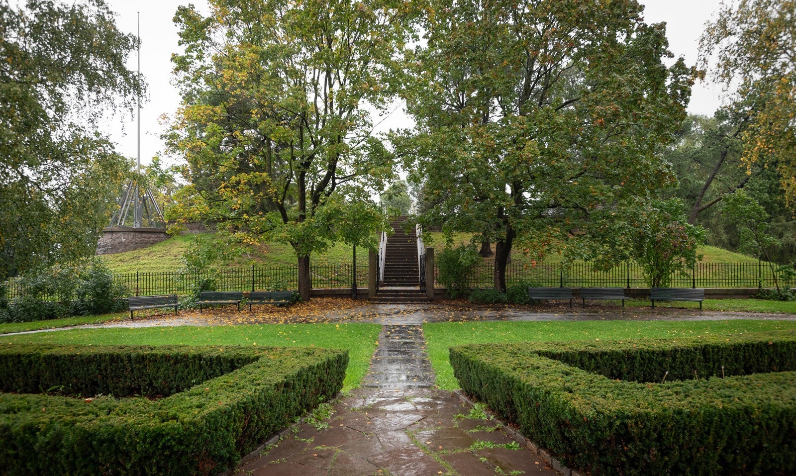 Kampen parken er nærmeste nabo. Galleribilde