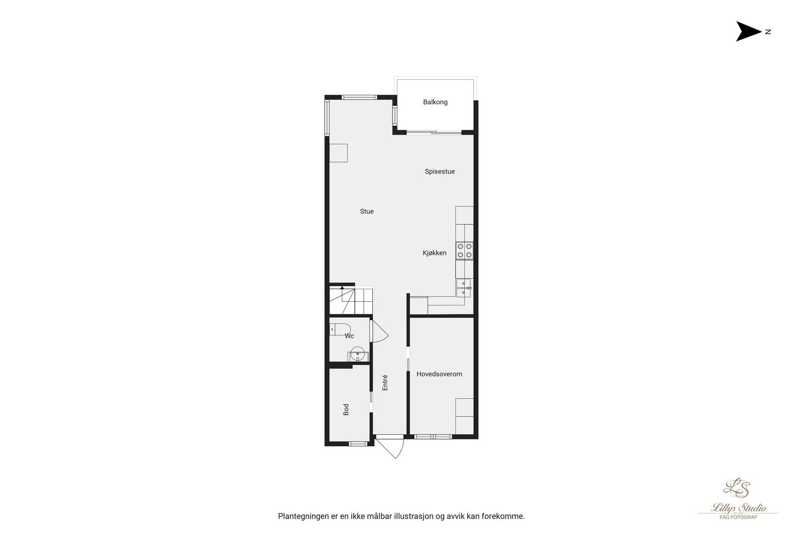 Plantegning. Galleribilde