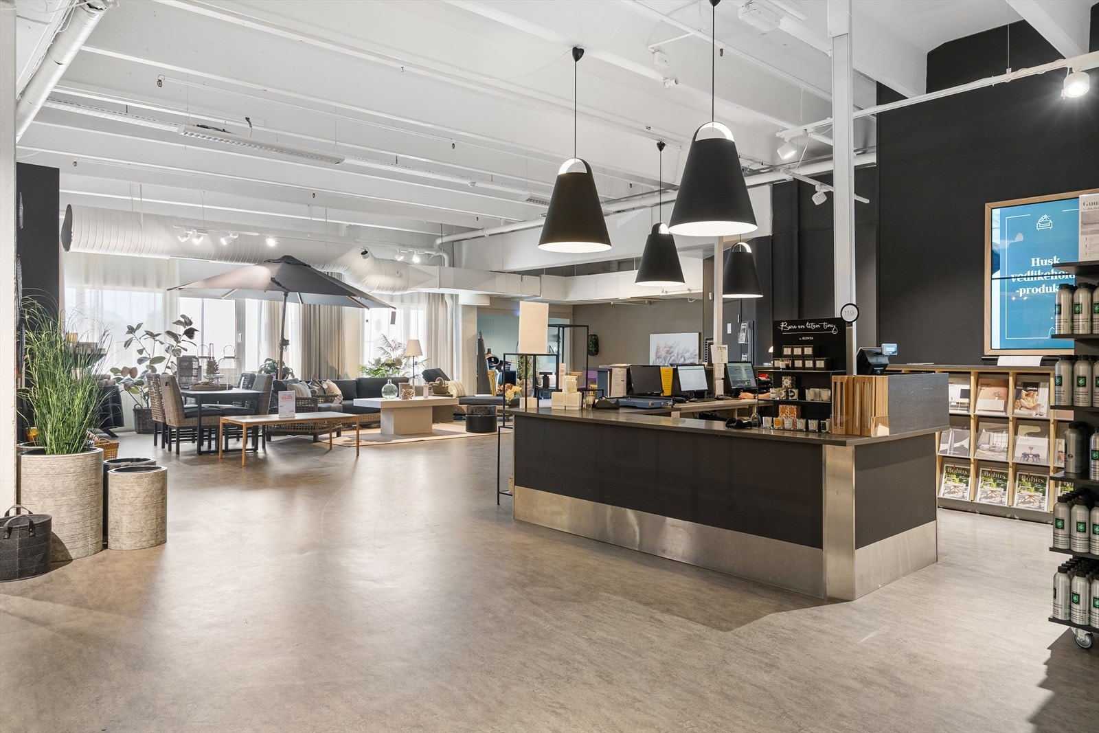 Fra inngangsparti Galleribilde