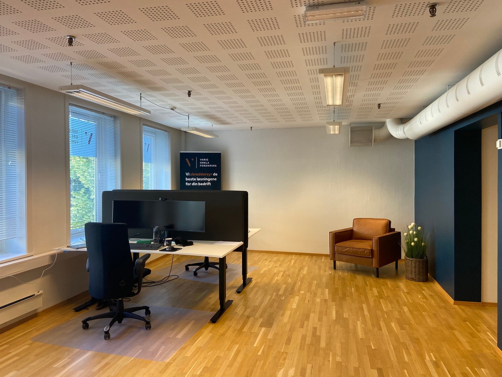 Lyse fine arealer Galleribilde