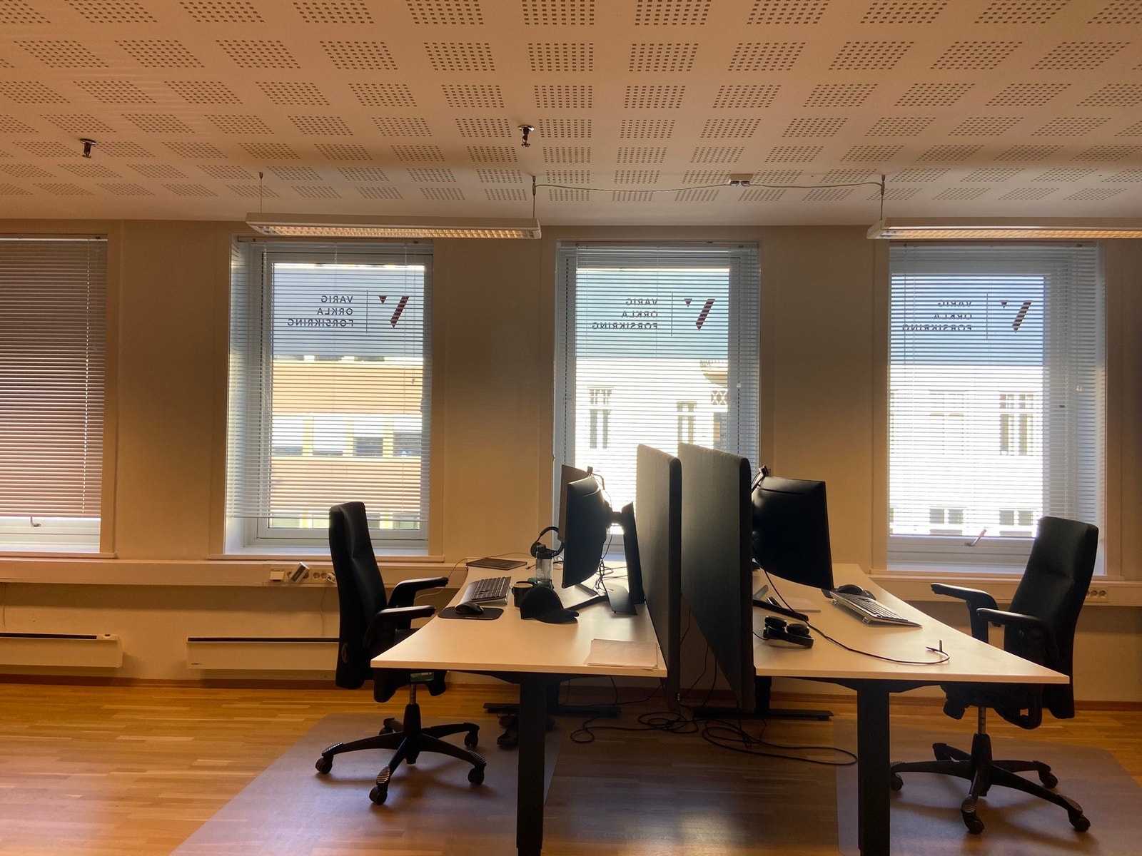 Fin utsikt til gågaten Galleribilde