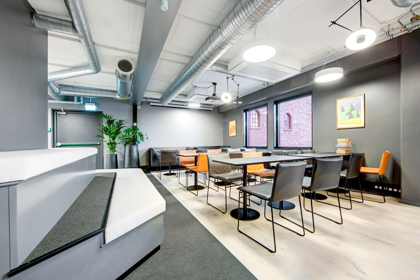 Eksempelbilder. Kule lokaler med urbant preg. Galleribilde