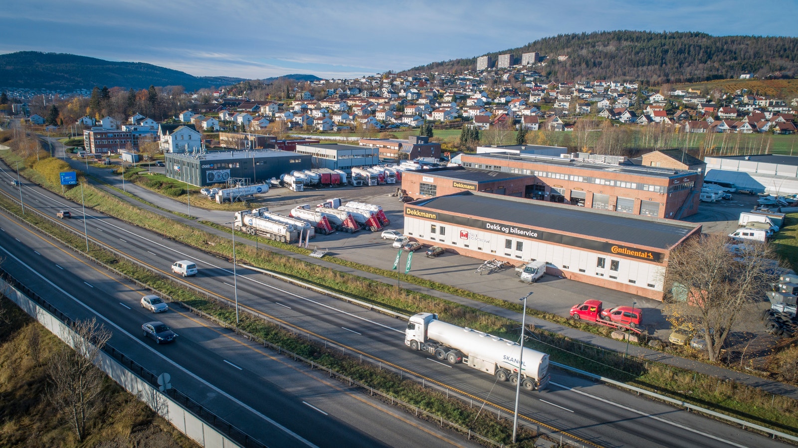 Eksponeringsmuligheter mot E18 Galleribilde