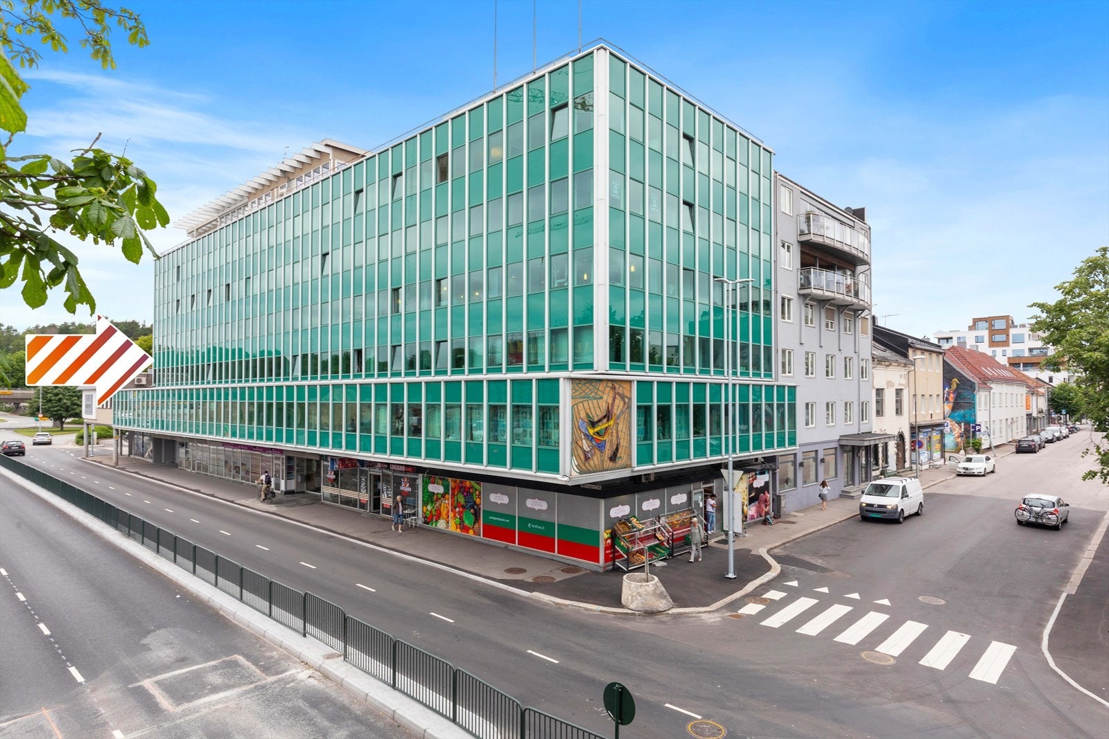 Vi har gleden av å tilby kontorlokaler med sentral beliggenhet rett ved det nye politihuset Galleribilde