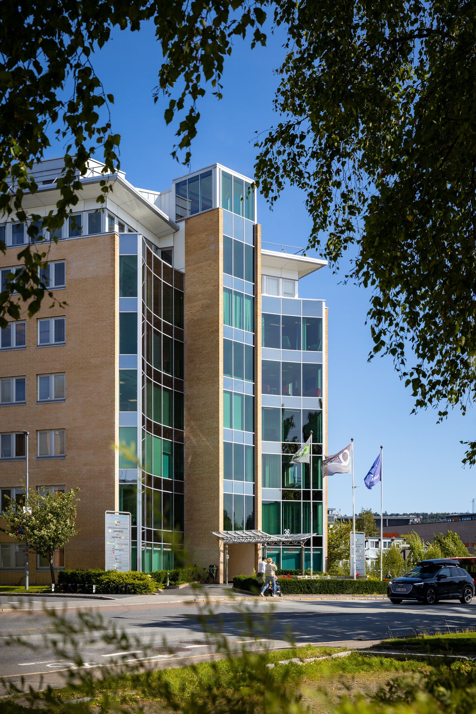 Fasade fra Østensjøveien Galleribilde