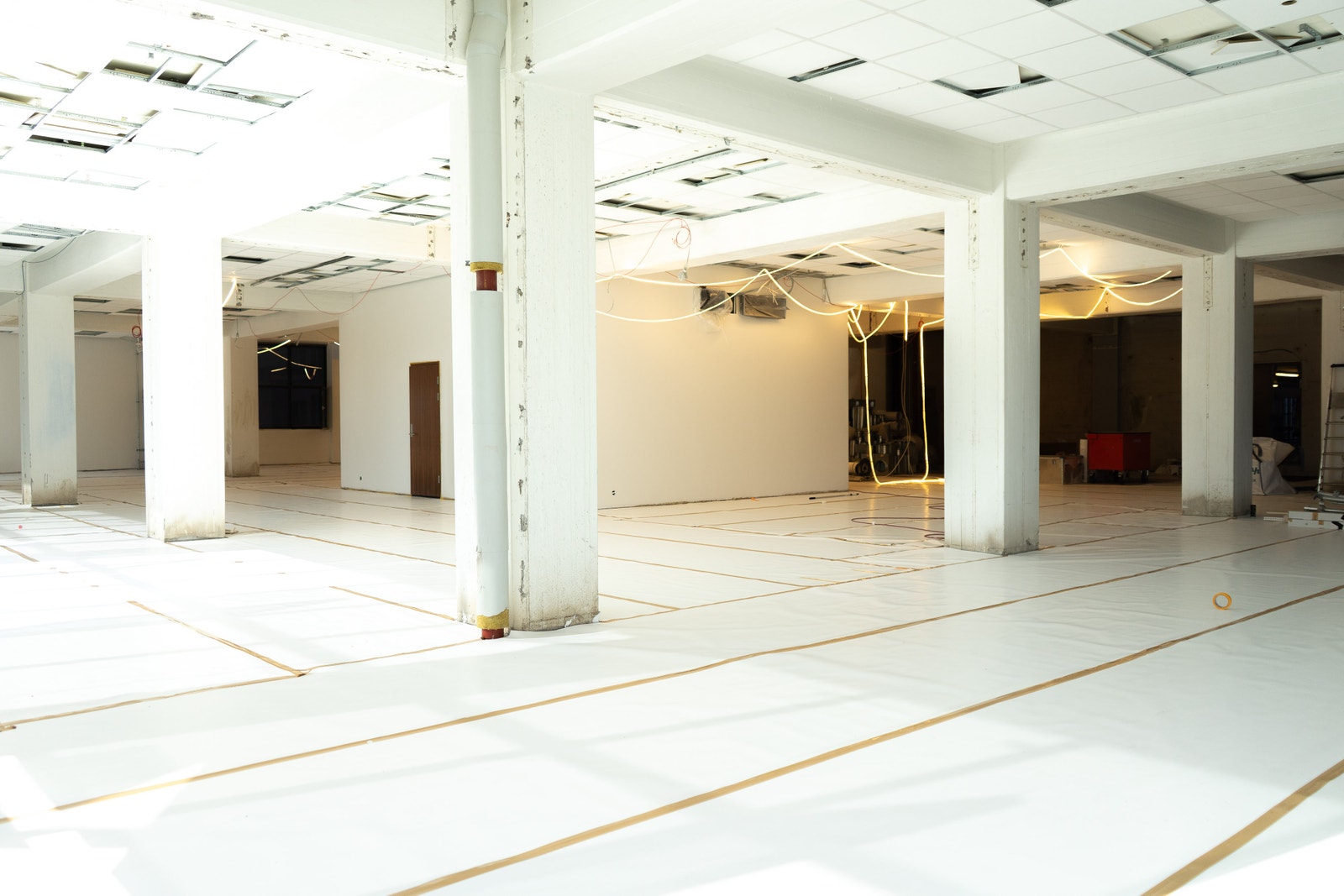 Rå lokale som tilpasses i samråd med leietaker Galleribilde