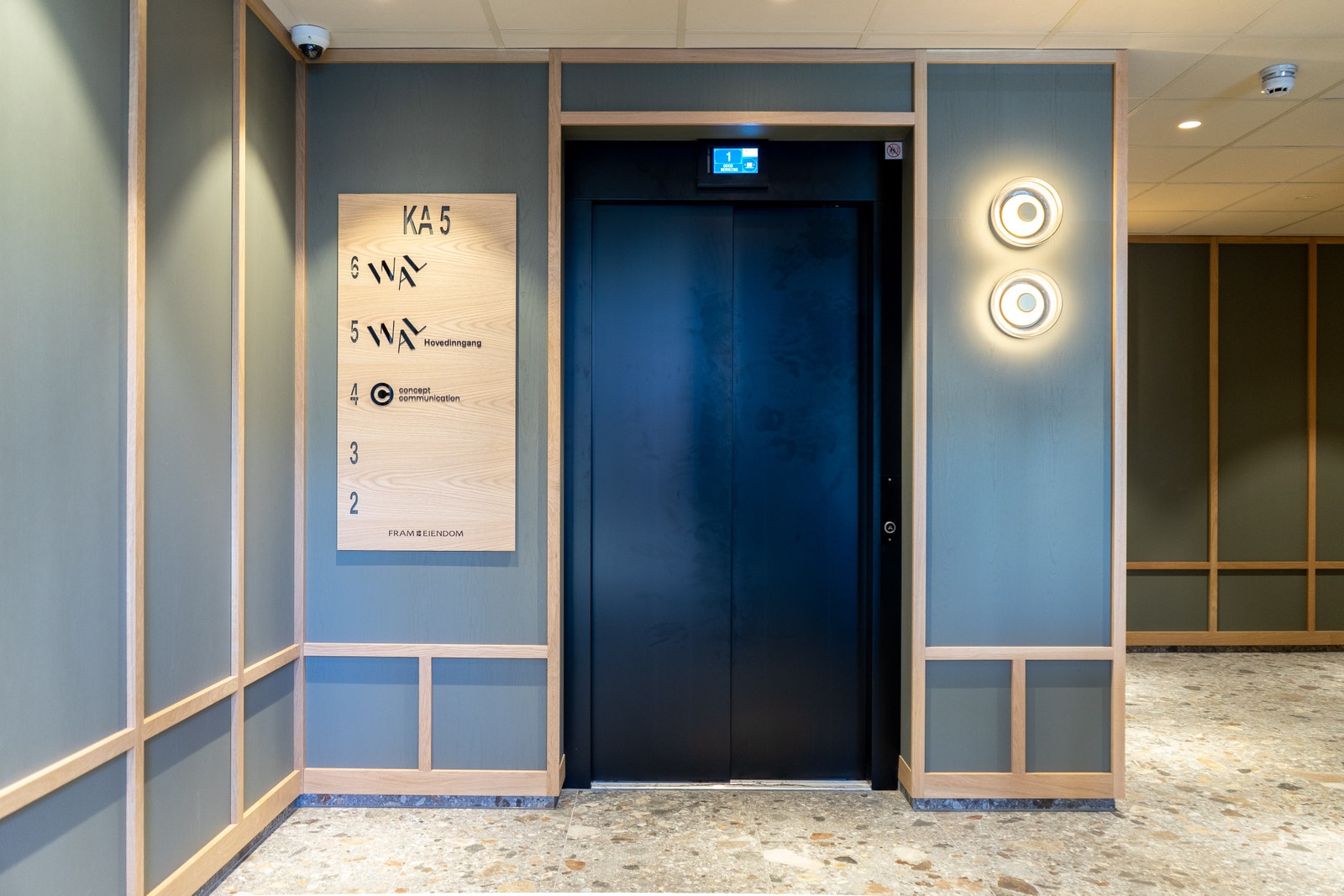 Inngangsparti Galleribilde