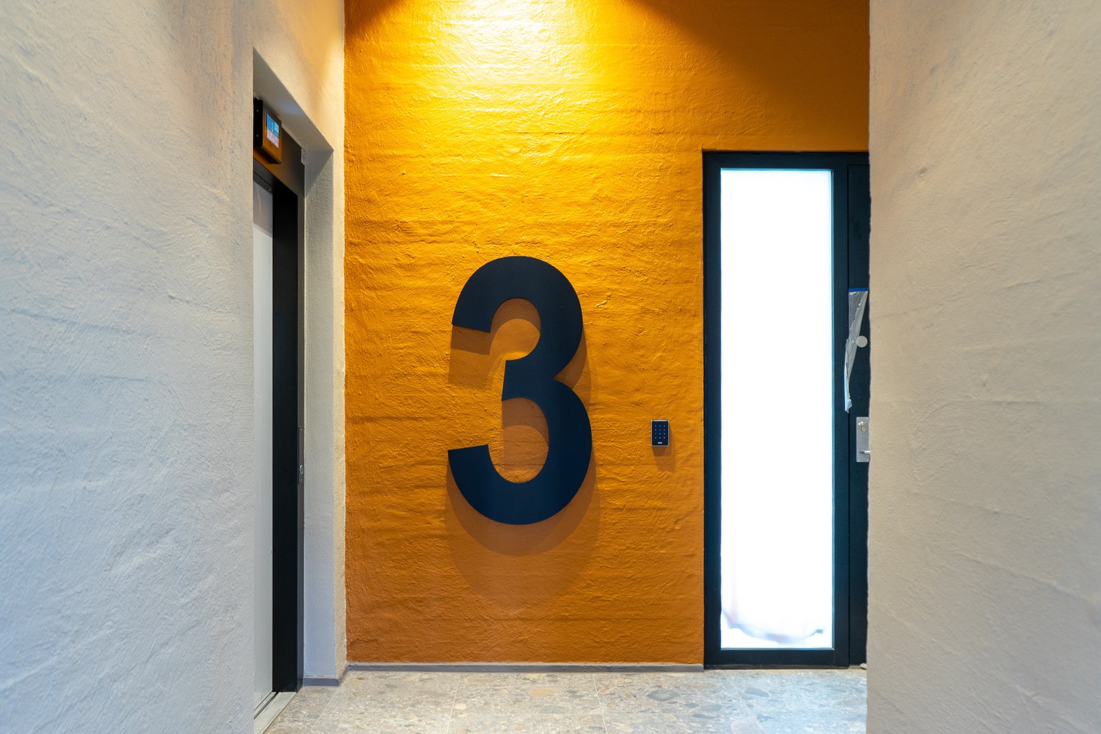 Etasje skilt Galleribilde