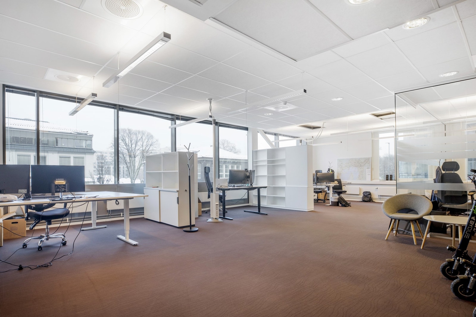 Kontorlandskap Galleribilde