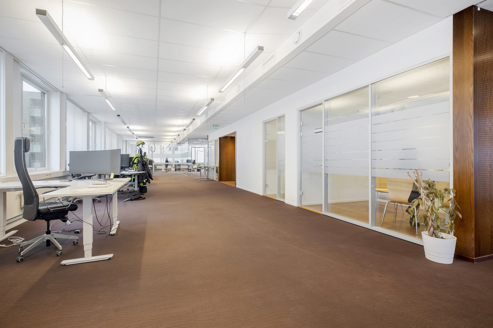 Kontorlandskap - møterom Galleribilde