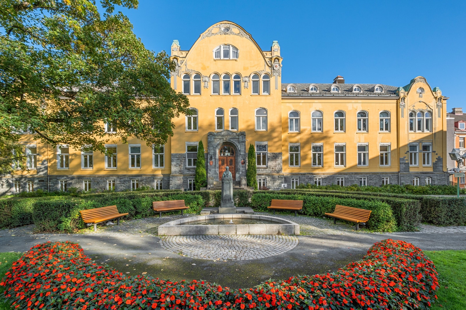 Ærverdig og flott fasade i Jugendstil Galleribilde