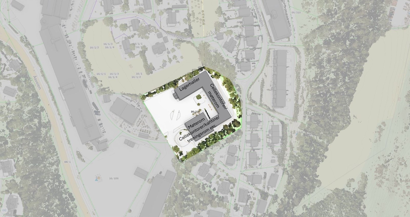 Beskrivelse av bygg Galleribilde