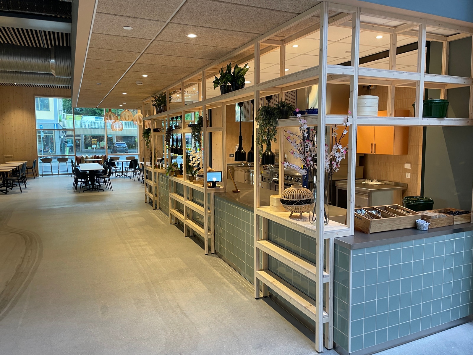 Personalrestaurant i byggetrinn 1 Galleribilde