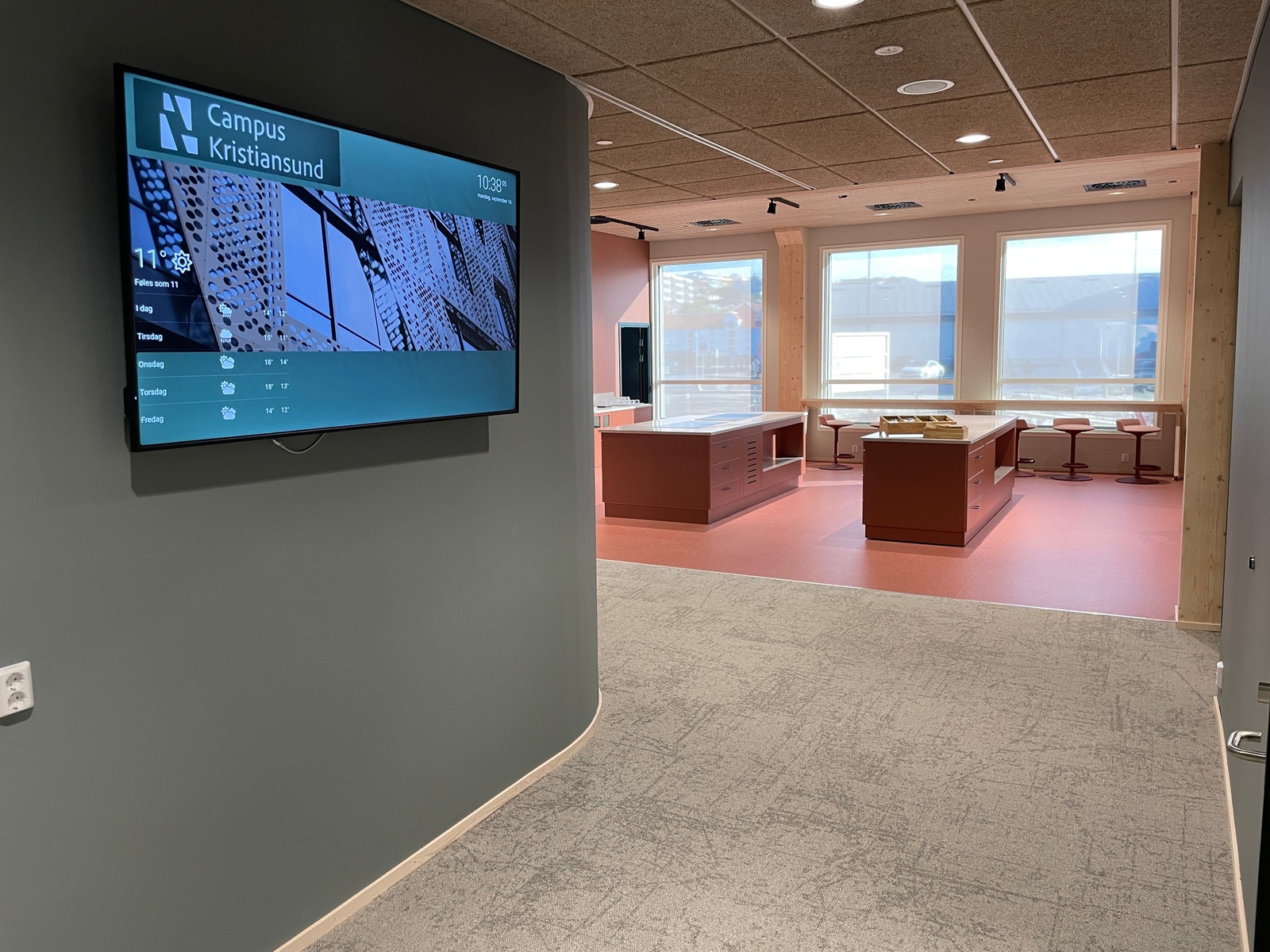 Møteromssenter i byggetrinn 1 Galleribilde