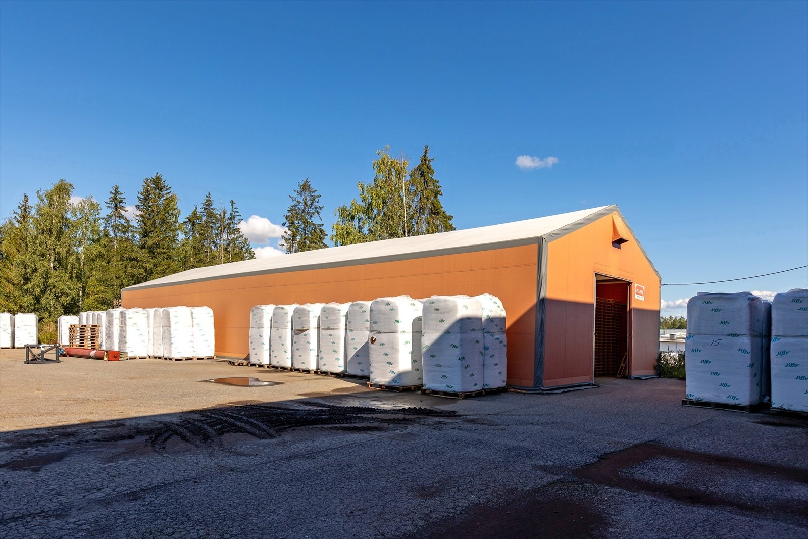 Telt. Kaldtlager. Galleribilde