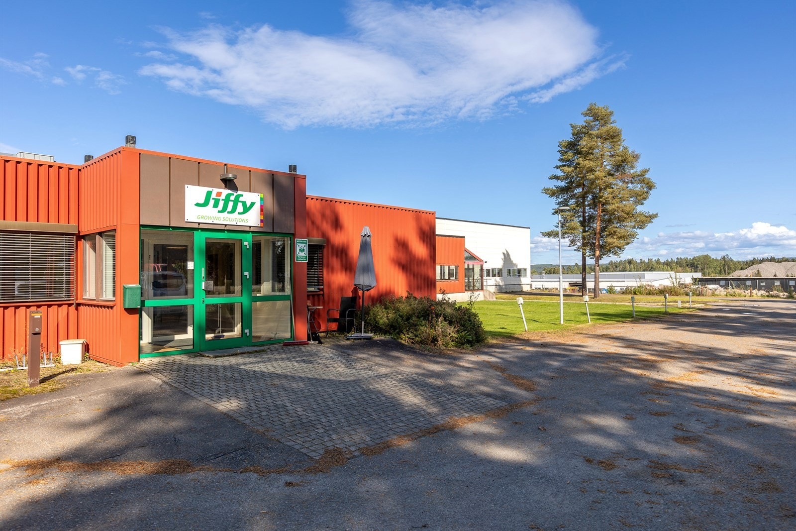 Jiffy Products International AS har hatt produksjon på anlegget siden tidlig 70-tallet Galleribilde