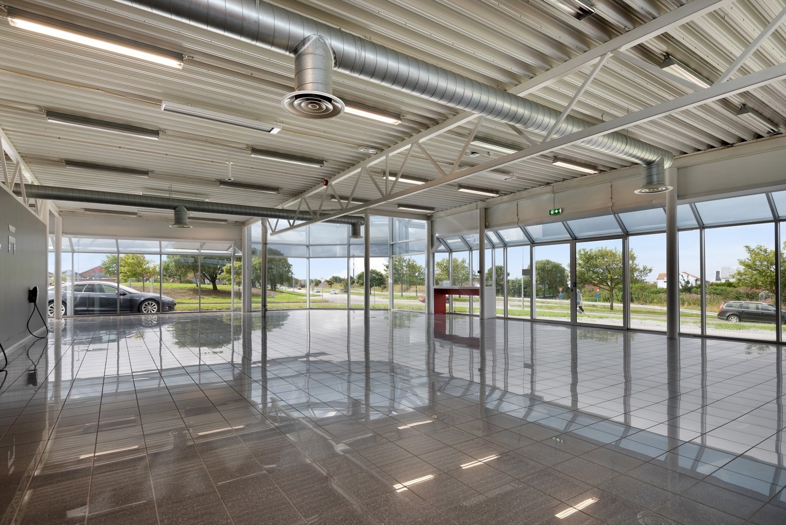 Stor utstillingshall Galleribilde