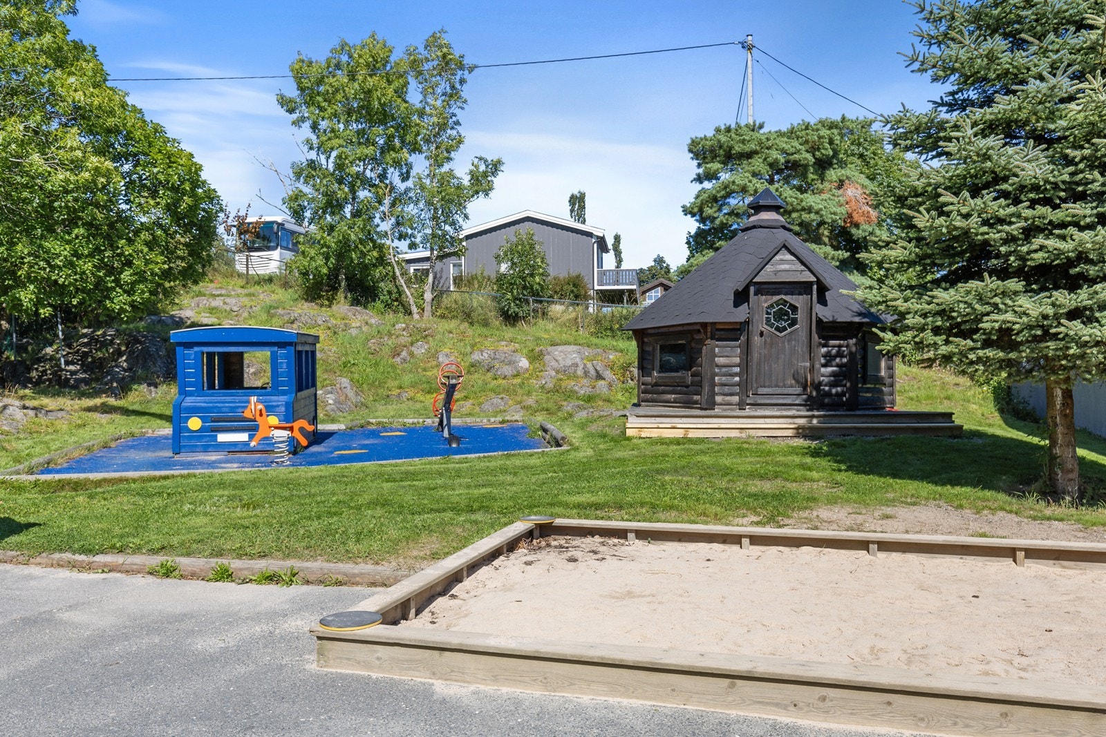 Uteområdet. Galleribilde