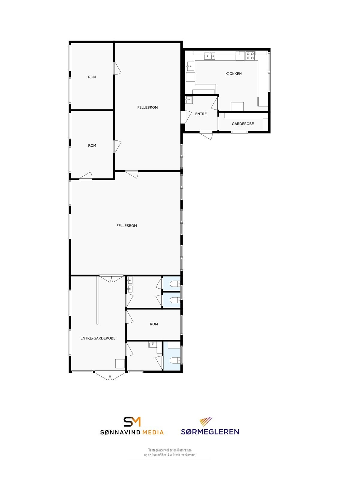 Plantegning. Galleribilde