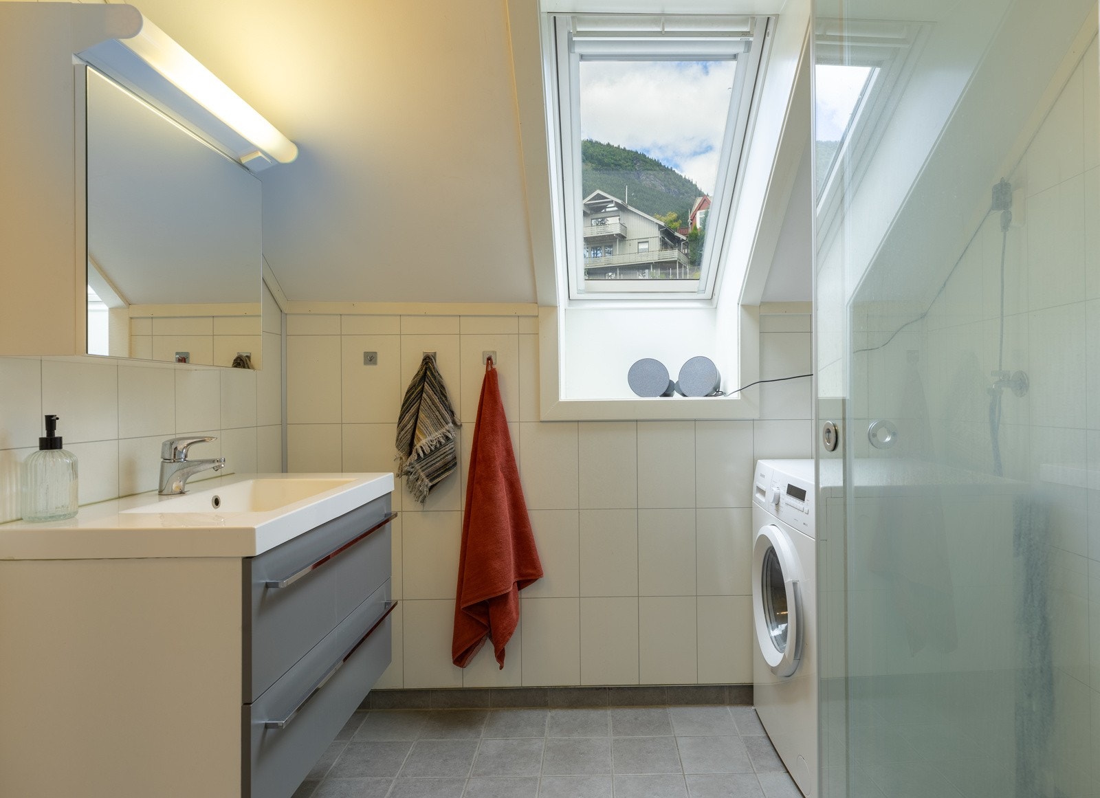 Loftsleilighet bad Galleribilde