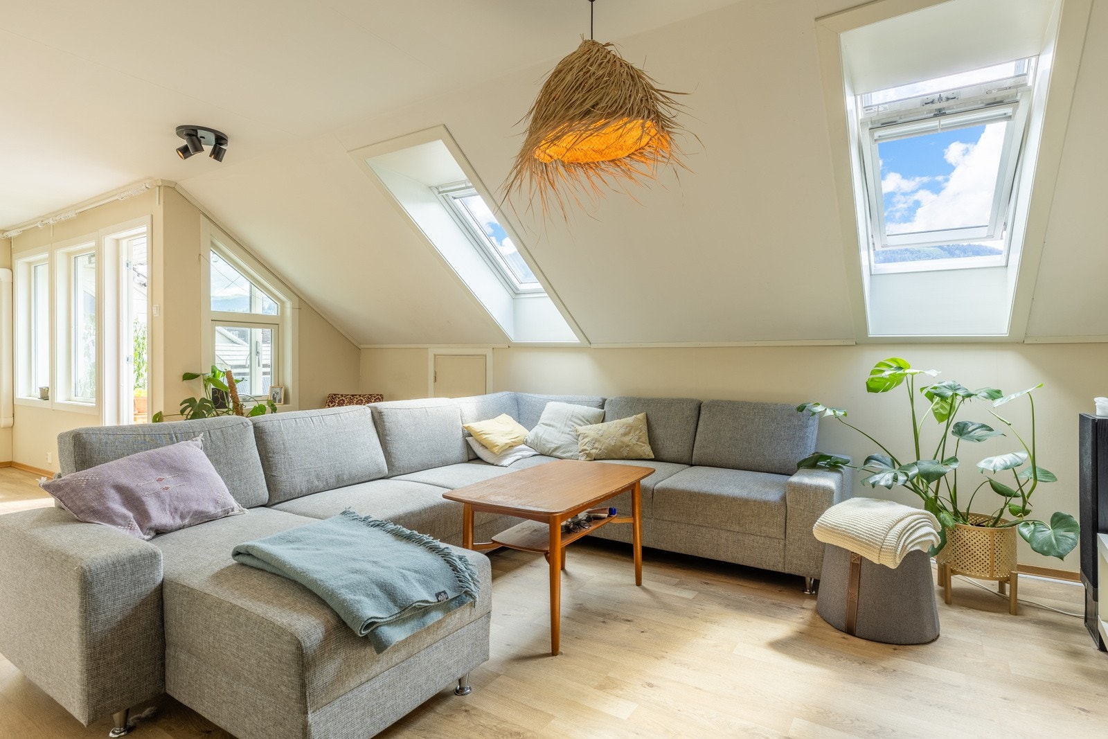 Loftsleilighet stue Galleribilde