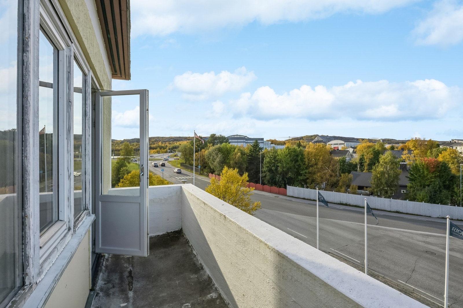 Balkong og utsikt Galleribilde