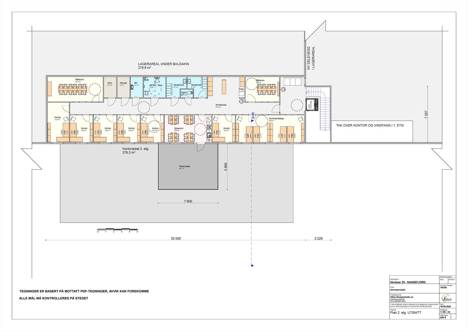 Alternativ plantegning Galleribilde