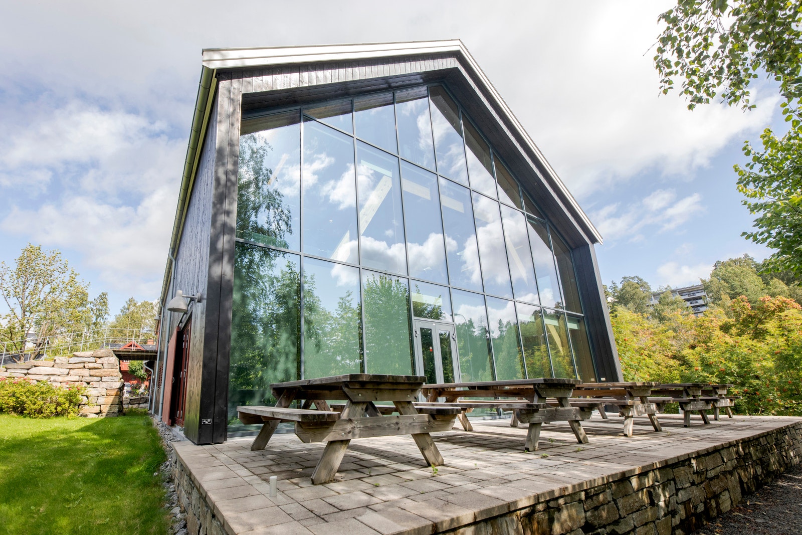 Eksklusiv terrasse Galleribilde
