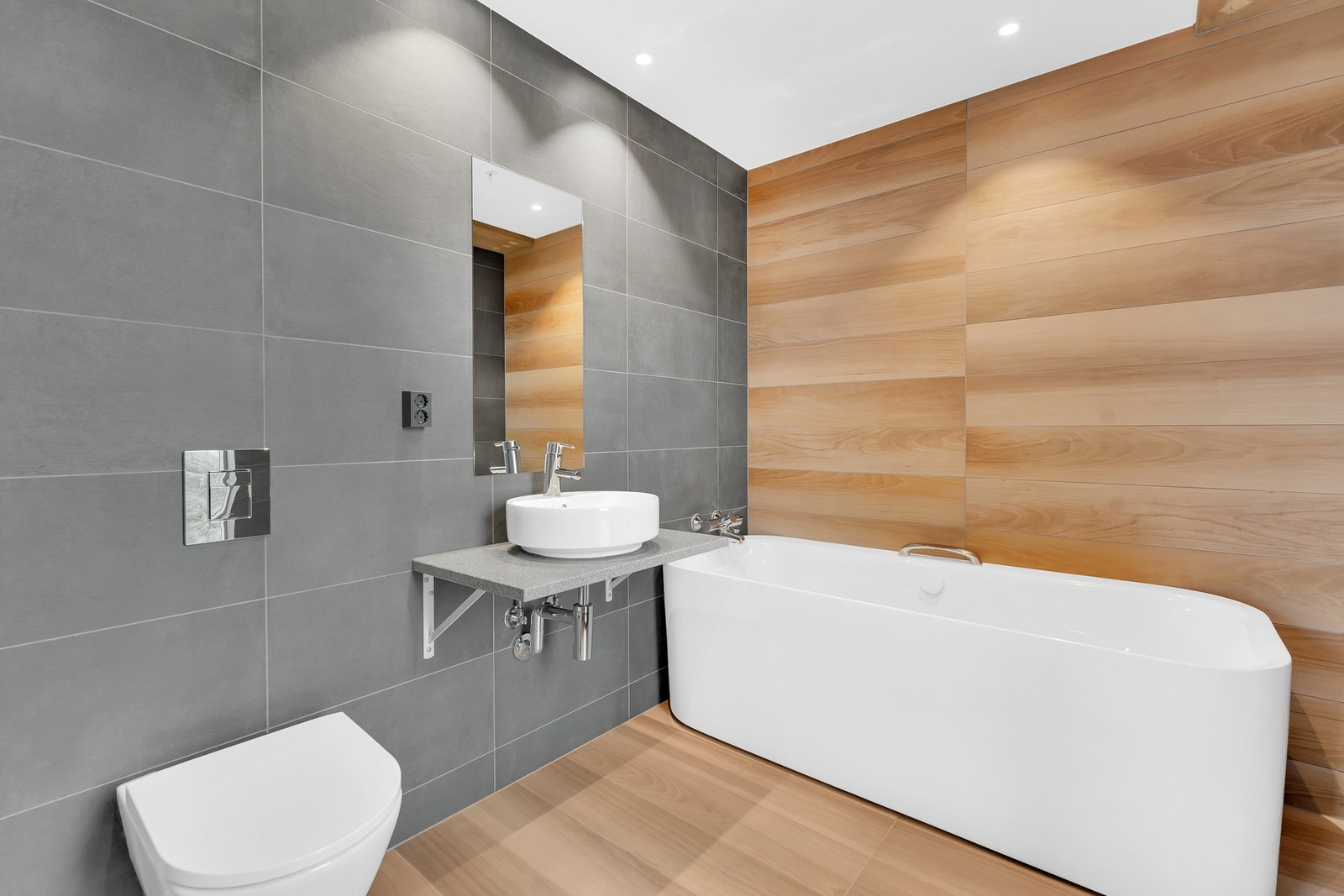 Hotelleilighet - Bad nr.1. Stilrent bad. Galleribilde