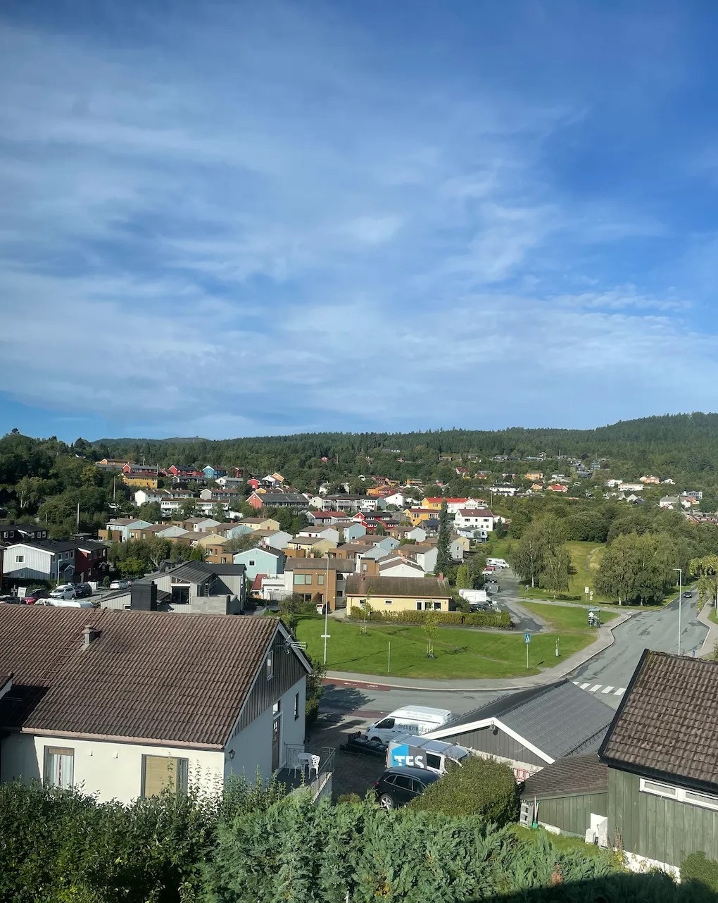 Utsikt fra loftsetasjen Galleribilde