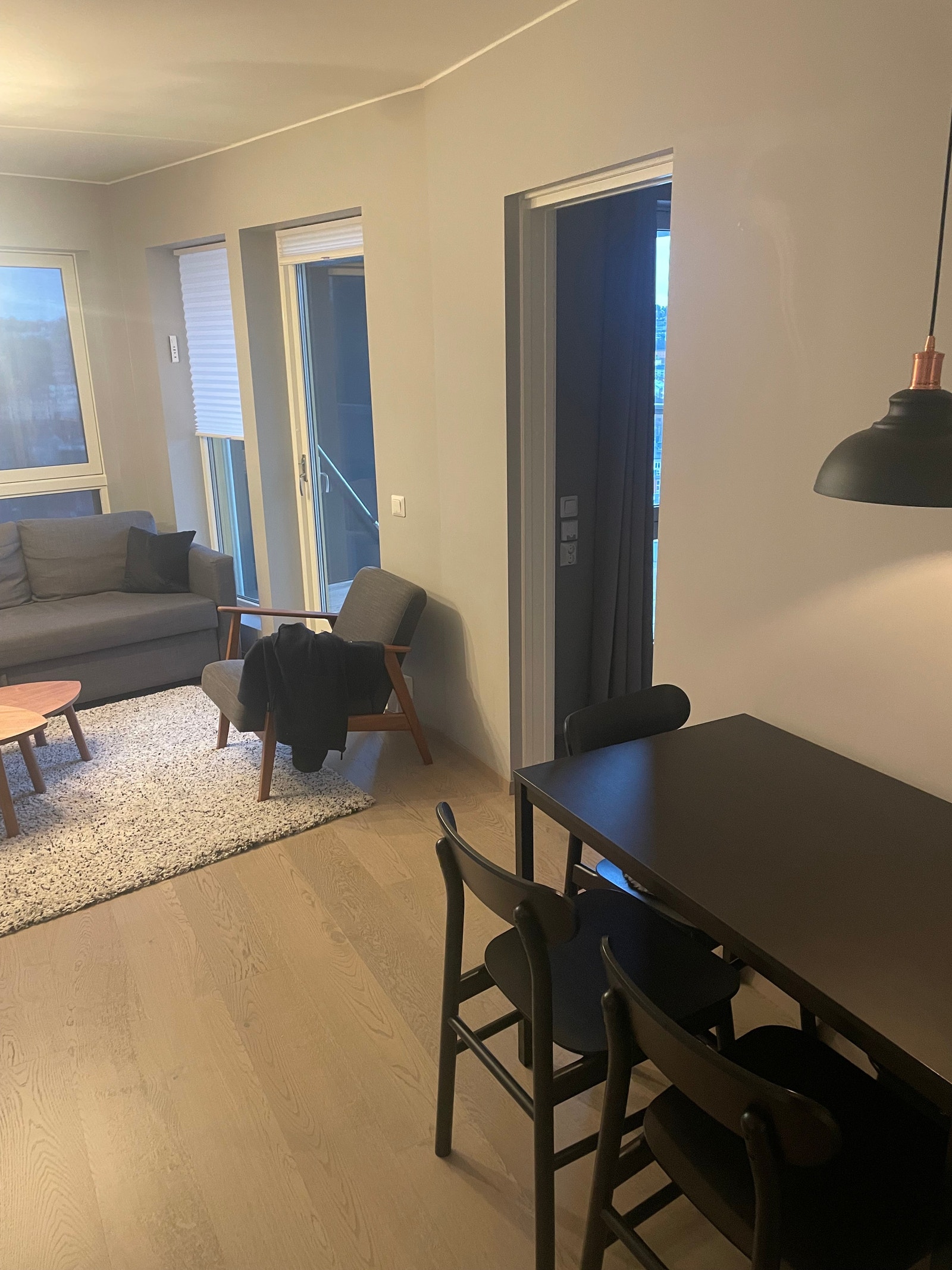 Stue med spiseplass Galleribilde