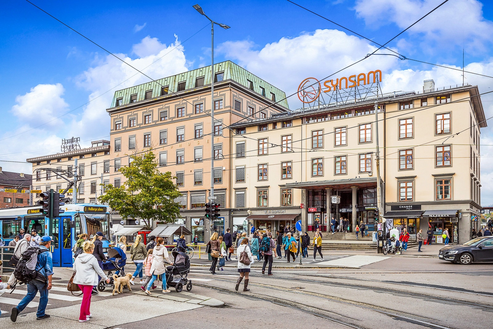 3 min gange til t-bane, buss og trikk Galleribilde