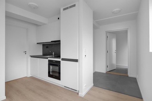 Entré og kjøkken. Galleribilde
