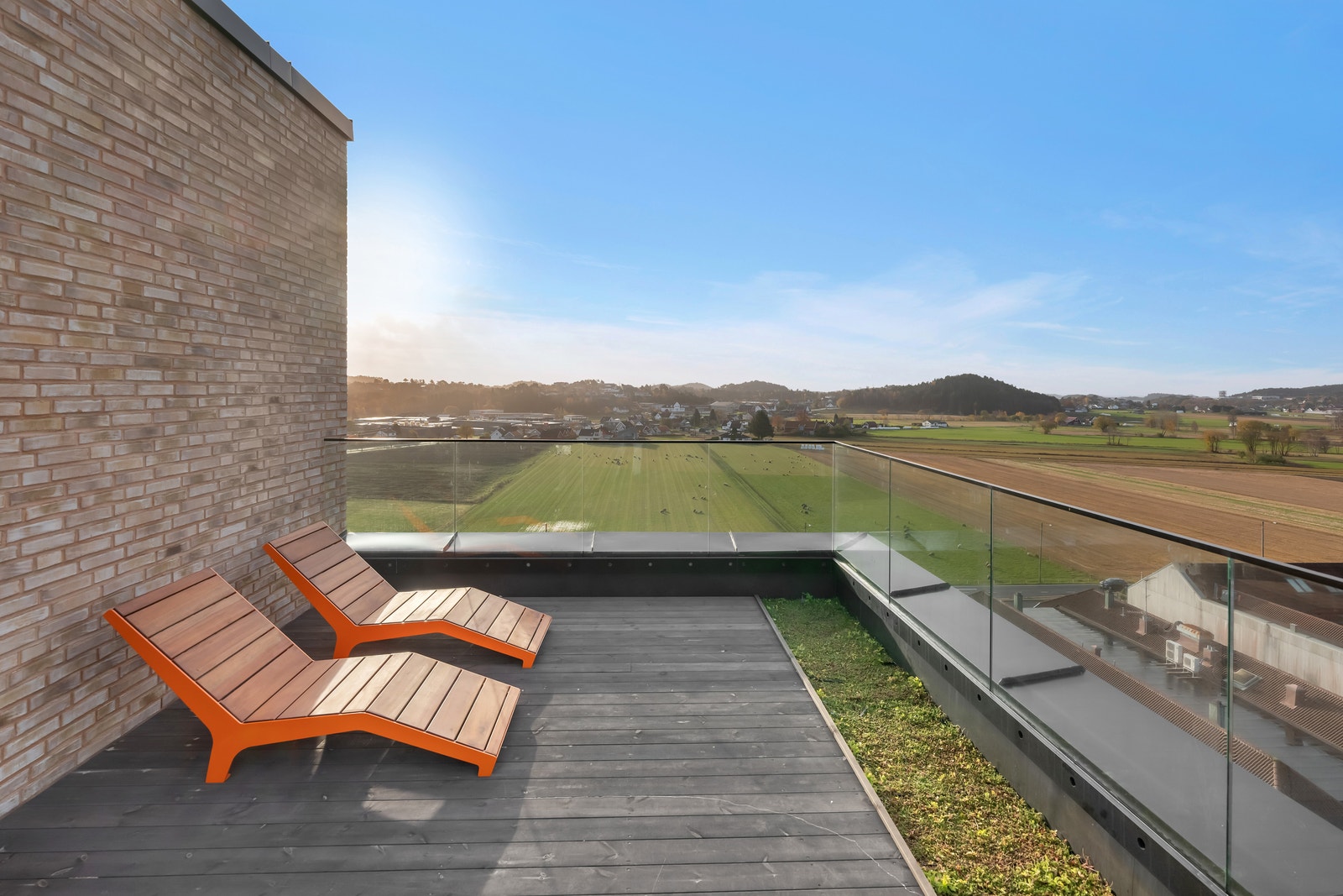 Felles takterrasse Galleribilde