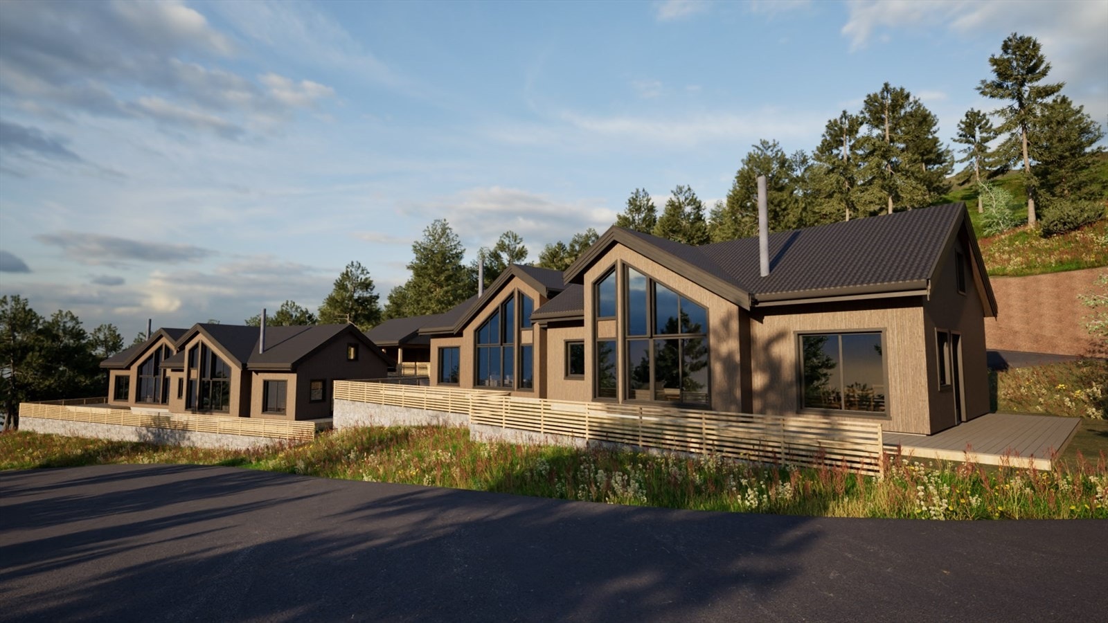 Flotte tomannshytter i Mørkveslia! Galleribilde