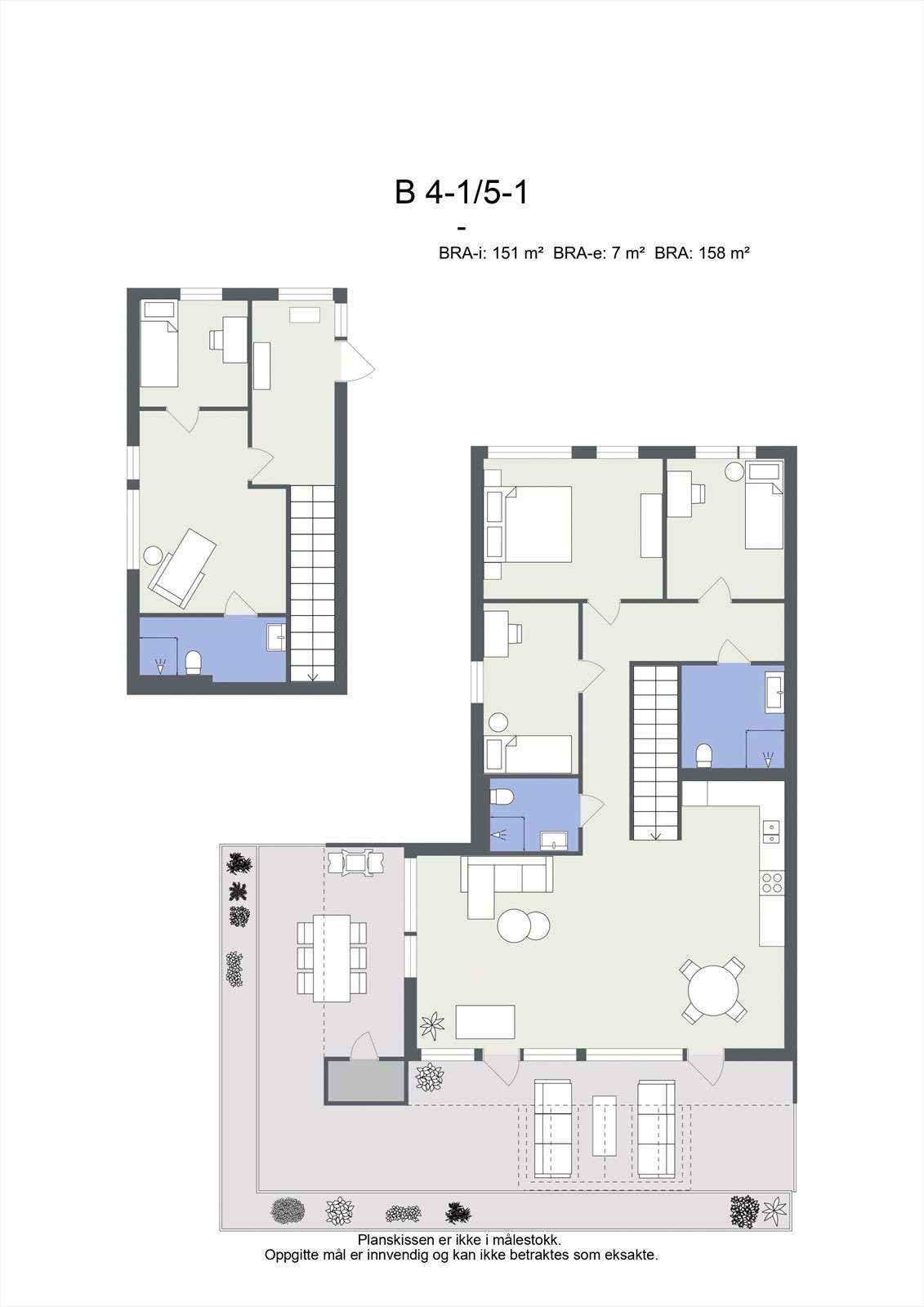 Plantegning B 4-15-1 Galleribilde